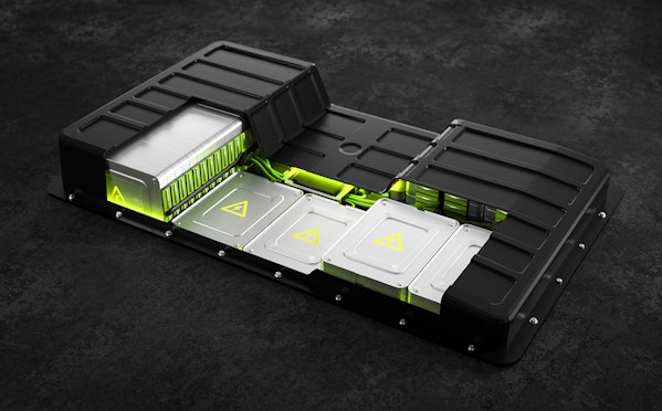 Darstellung einer Hochvolt-Batterie