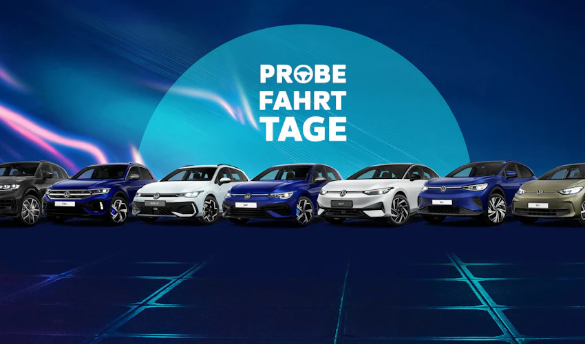 Probefahrttage bei Thiel: unser VW Special