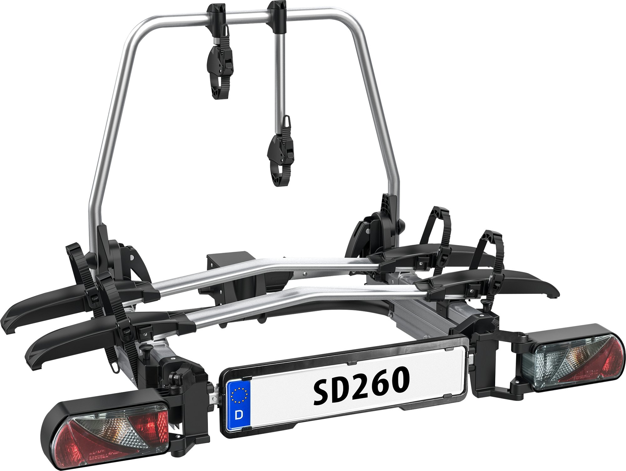 SD260 Flügeltür Kupplungsträger ausgeklappt