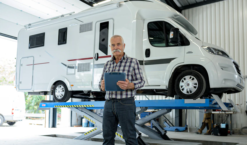 Reisemobil und Caravan-Service