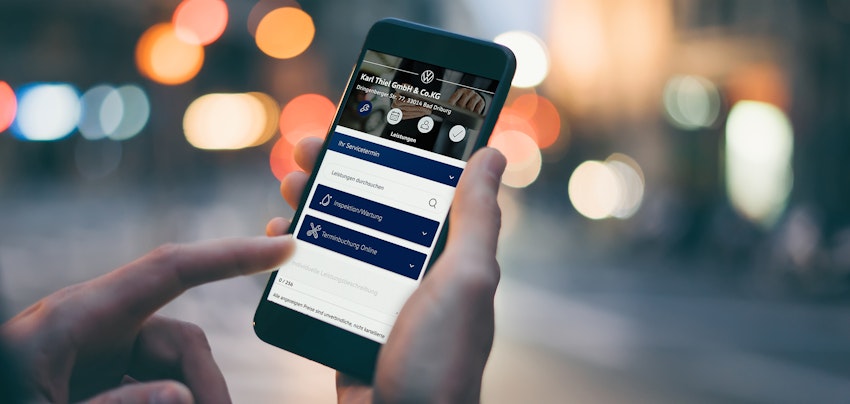 Servicetermin online buchen.