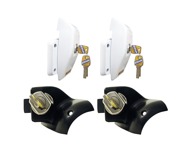 4 Schlösser, die in dem HEO System Paket enthalten sind