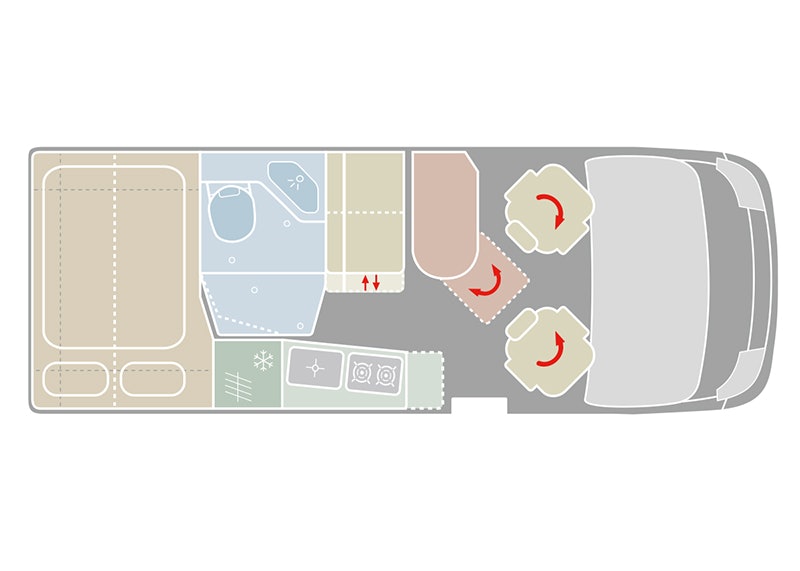 VANTourer 600 D Grundriss