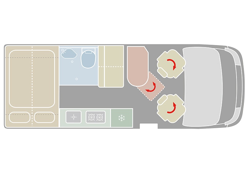 VANTourer MAN 600 D Grundriss