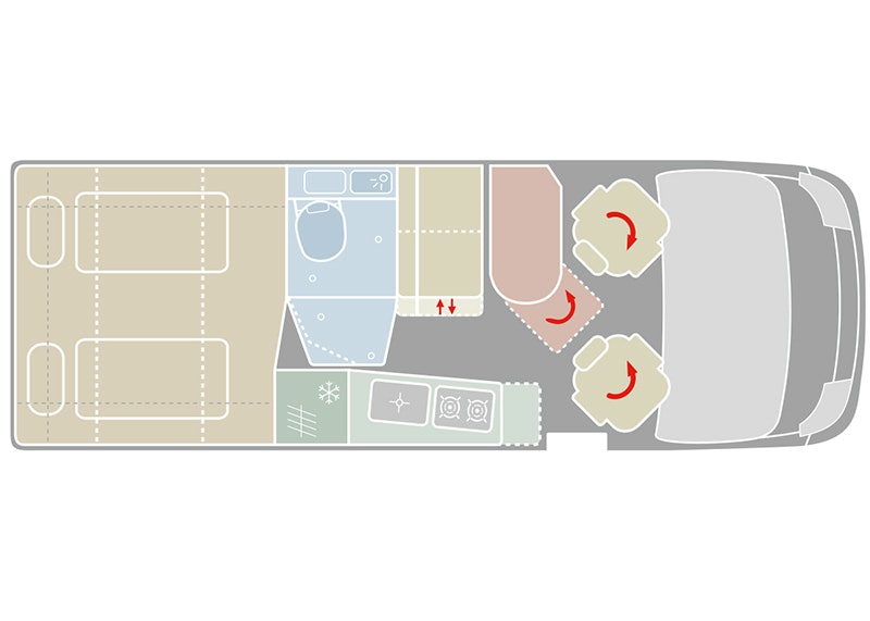 VANTourer 630 L Grundriss
