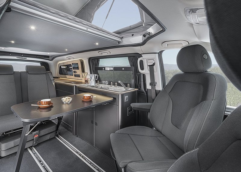 VANTourer URBAN V-Klasse Sitzbereich