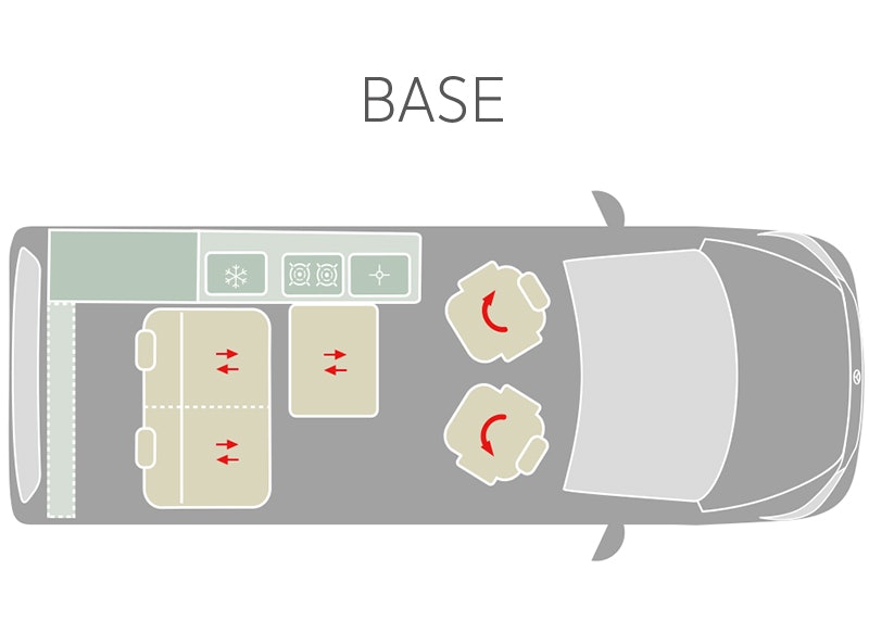VANTourer URBAN Grundriss BASE