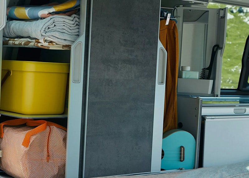 VW California 6.1 Stauraum