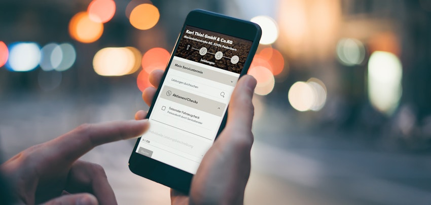 Servicetermin online buchen.