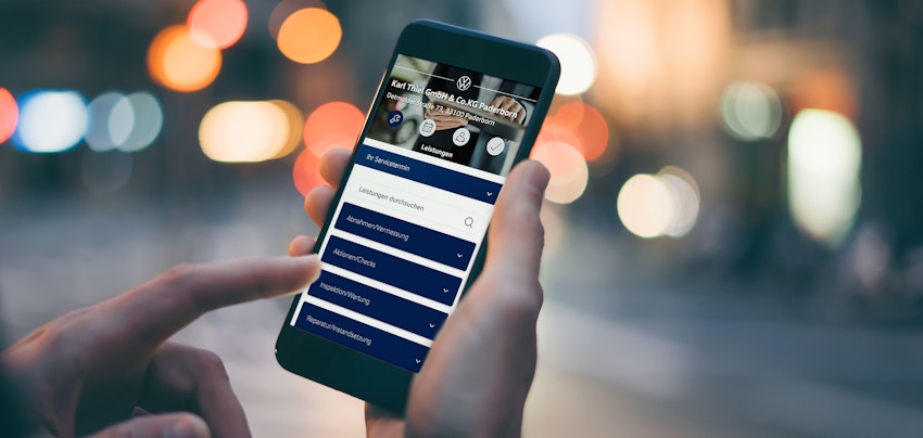 Servicetermin online buchen.