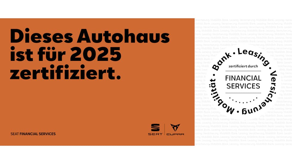 Dieses Autohaus ist für 2025 zertifiziert.