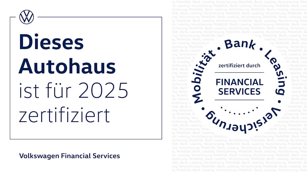 Dieses Autohaus ist für 2025 zertifiziert.